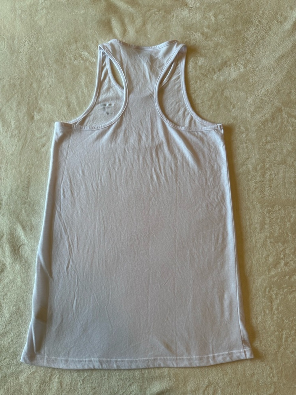 Gymshark White Racerback Training Tank Top Size Small - Picture 7 of 7